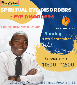 Spiritual Eye Disorders - Eye disorder