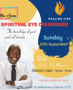 Spiritual eye disorders - The knowledge of good and evil disorder