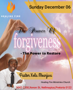 The Power of Forgiveness - The Power to Restore