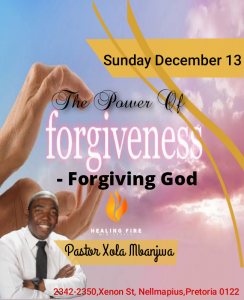 The Power of forgiveness - Forgiving God