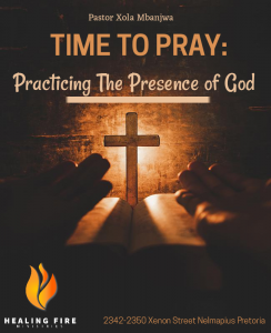 Time to pray - Practicing the presence of God