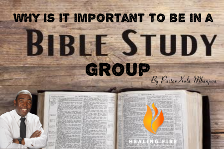 Why is it important to be in a Bible study group