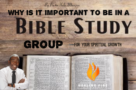Why is it important for you to be in a Bible study group- For your spiritual growth