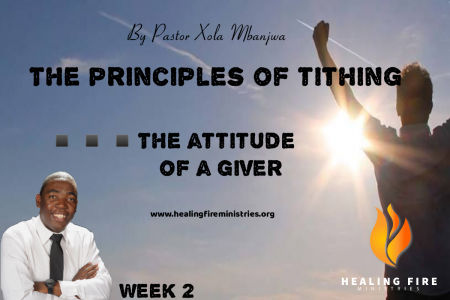 The principle of tithing - The attitude of a giver